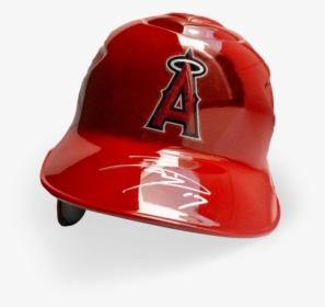 Shohei Ohtani Autographed Scarlet Helmet"  Src="https - Hard Hat, HD Png Download, Free Download